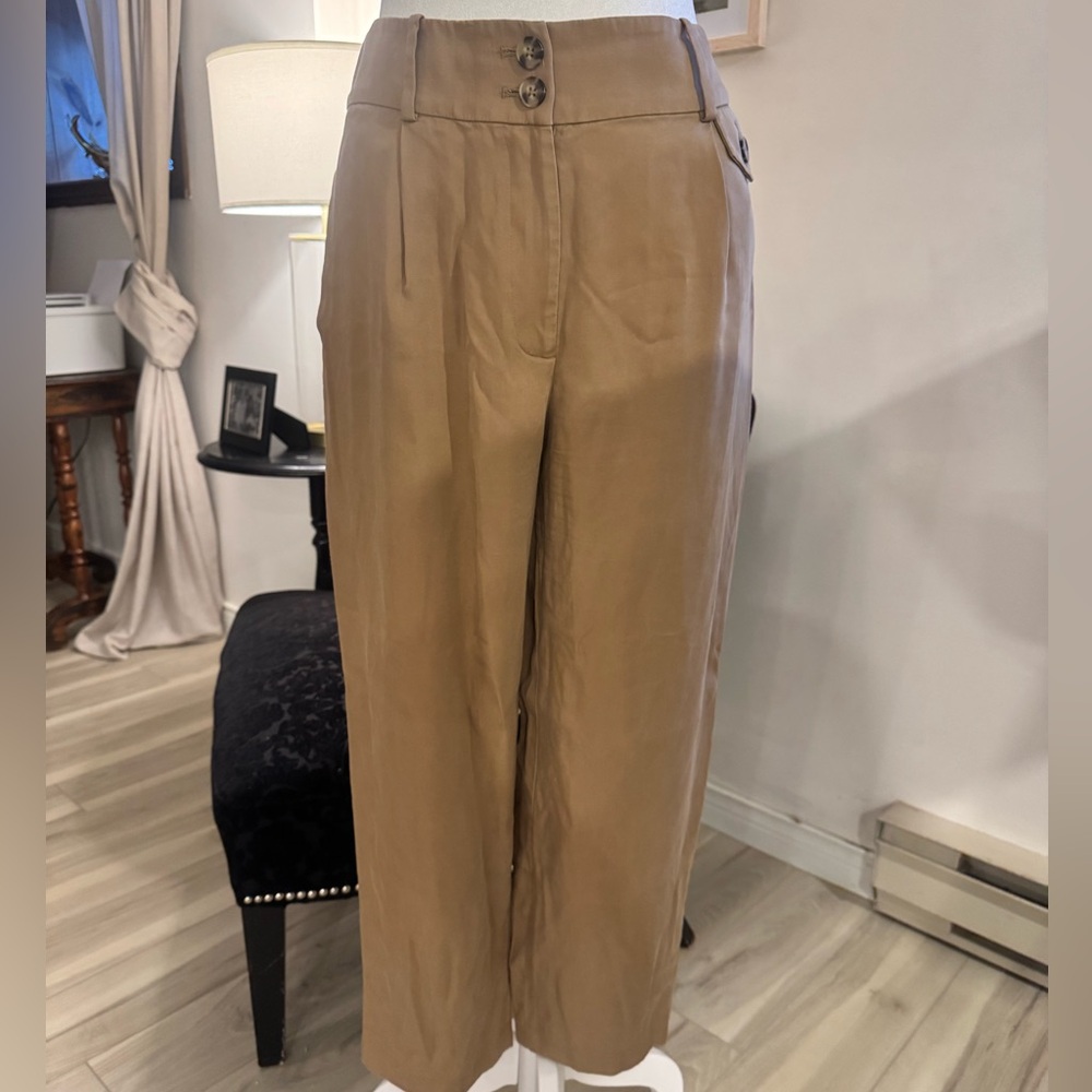Club Monaco Tan Ankle Pants
